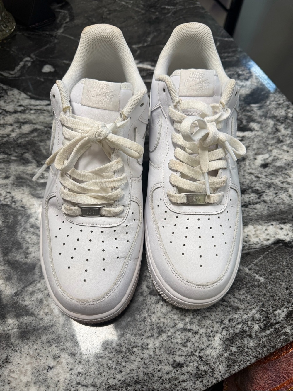 Nike White Low-Top Athletic Sneakers